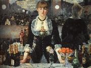 Edouard Manet The Bar at the Folies Bergere oil painting artist